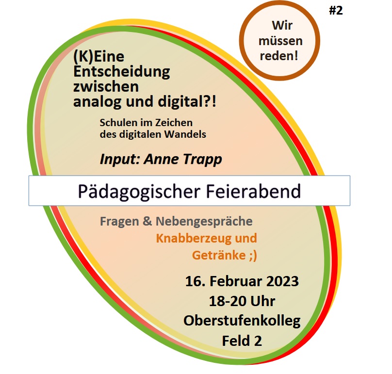 Read more about the article Einladung zum Pädagogischen Feierabend